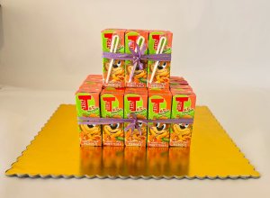 Tort din 29 Sucuri cu Pai – Perfect pentru Grădiniță și Aniversări